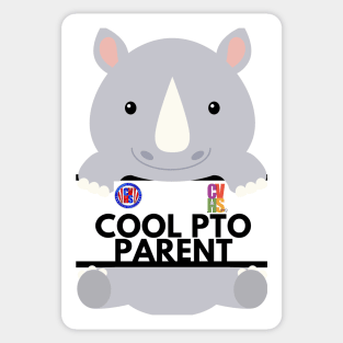 CVHS PTO BABY RHINO COOL PTO PARENT Sticker